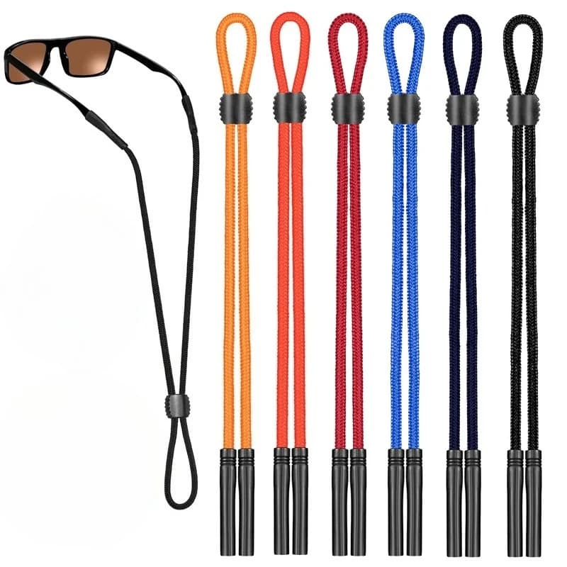 1/2pcs Sports Eyeglass Strap Sunglass holder Men Women Eyewear Retainer with Adjustable Buckles Reading Glasses Chain