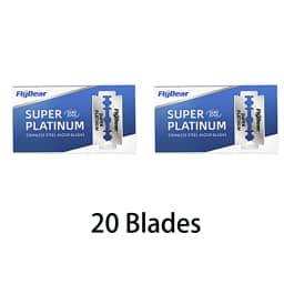 Wholesale Razor Stainless Steel Double-Blade Razor Old-Fashioned Manual Shaving for Men Razor Blade