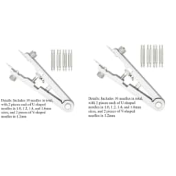 Watch Band Spring Bar Pin Remover Tool 6825 - For Watch Strap Link Removal Adjustment Disassembly Assembly Watch Repair DIY Tool