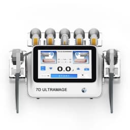 7D HIFU Machine Ultrasound Machine RF Radio Frequency EMS Skin Care Slimming Device Suitable for Beauty Salons.