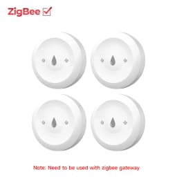 Tuya ZigBee 3.0 Smart Water Sensor Leak Detector Flood Water Leakage Alarm Smart Life Control Work With Smart Life Zigbee 2MQTT