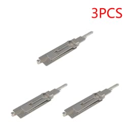 Lockpicking Lock Decoder Pick Locksmith Tools For lock embryo/double straight groove/positive S groove Maintenance Repair Tools