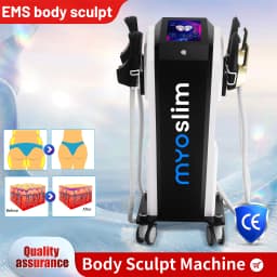 MYOslim Body Sculpt Machine 6500W RF Sculpting Fat Slimming Technology Muscle Stimulation 15 Electromagnetic Weight Loss