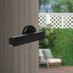 Electronic Fingerprint Door Lock Digital Keypad Code Lock Smart Door Knob W/ Fingerprint Password IC Card Bluetooth and Key Mode