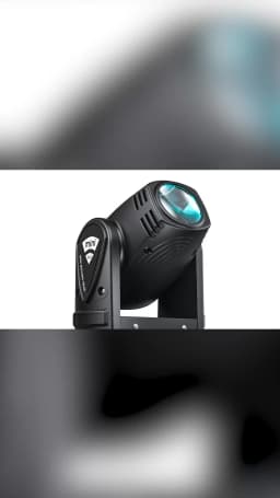 LeLeght Mini LED RGBW Moving Head Light 4 in 1 100W Stage Light 11/13CH DMX512 Voice-activated For Bar Disco Stage Effect Light