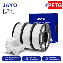JAYO 3D PETG / PLA Plus / PLA Matte Printer Filament 1.75mm 3D Print Range High Flow Speedy PETG 3D Printer Filament For 3D