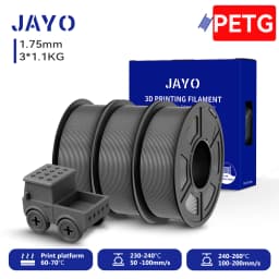 JAYO 3D PETG / PLA Plus / PLA Matte Printer Filament 1.75mm 3D Print Range High Flow Speedy PETG 3D Printer Filament For 3D