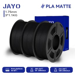 JAYO 3D PETG / PLA Plus / PLA Matte Printer Filament 1.75mm 3D Print Range High Flow Speedy PETG 3D Printer Filament For 3D