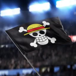 New One Piece 90*150cm Polyester Flag, Monkey D. Luffy Straw Hat Pirates Skull Banner, Decorative Trumpet Flag