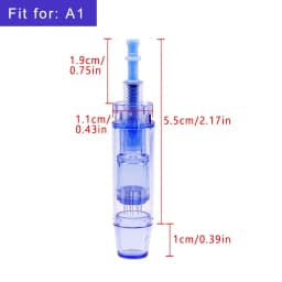 10Pcs Dermapen Nano Needles Microneedling Bayonet Tattoo Removal 9 12 24 36 42pin Cartridge Needle For A1 Disposable Replacement