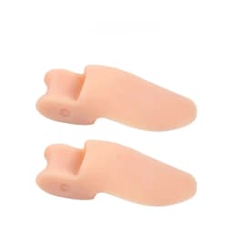 2PCS Silicone Gel Thumb Corrector Bunion Foot Toe Hallux Valgus Protector Separator Finger Straightener Adjuster Foot Care Tool