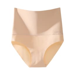Large Size Women Seamless Panties High Waist Shapewear Elastic Butt Lifter Briefs Solid Ice Silk Breathable Female Underwear