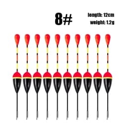 10Pcs/Lot Promotion Fishing Floats Set Mix Size Color Foam Float Buoy Bobber for Fishing Accessories Fishing Gear Fishing Tackle