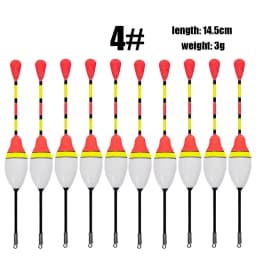 10Pcs/Lot Promotion Fishing Floats Set Mix Size Color Foam Float Buoy Bobber for Fishing Accessories Fishing Gear Fishing Tackle
