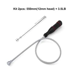 Telescopic Magnetic Pickup Tool with Claw Grabber Flexible Extendable Magnetic Pick-Up for Automotive Repair 1-3Pcs Optional