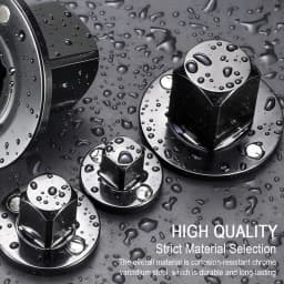 Low-Profile Impact Socket Adapter Set 3/4 to 1,1/2 to 3/4,3/8 to 1/2,1/4 to 3/8 Drive Ratchet Adapter 4 Pcs Socket Adapter Set
