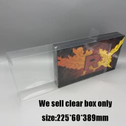 For TCG Ultra Clear Protective Case Team Rocket's Moltres ex US Version protective case