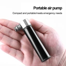 Mini Bike Pump Schrader Presta Valve MTB Road Cycling Pump Aluminum Alloy Bicycle Hand Air Pump Tire Inflator Cycling Equipment