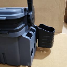 Fishing Box Accessories Inserted Cup Holder Water Cup Holder Thickened Lure Box Drink Holder Storage Tackle Gear Black
