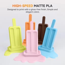 JAYO High Speed Matte PLA 10Rolls HSMPLA Multiple Colors Mixed Filament 175mm Non-toxic Bubble Free Suitable for 3D Printing