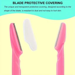 Wholesale 5/10/30/40pcs Razor for Trimmer and Women Eyebrow and Men Shaver with Hair Razor and Face Protective Cover, Safe Rap