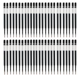 5/50 PCS Ballpoint Pen Refill For Parker Pens Medium Gel Pen L:10cm In Black Ink Rods Refills Office School Supplies Stationery