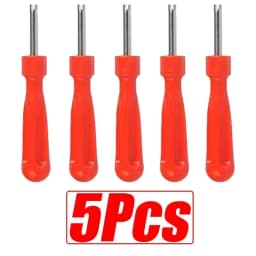 1 20Pcs Tyre Valve Core Remover Tool for Car Bike Motorbike Truck, Tire Valve Stem Repair Screwdriver Set