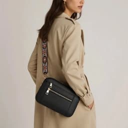 Retro fashion classic, women's multifunctional bag, zipper shoulder strap crossbody bag, small square bag, suitable for office w