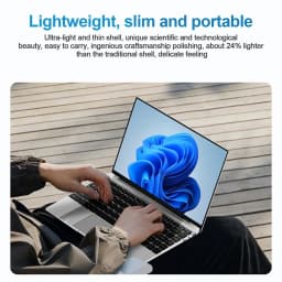 14.1 Inch Portable Laptop Computer Intel Core I7 8650U Dual Core 12GB RAM 512GB 1TB 2TB SSD Windows 11 Laptop Pc Gamer Notebook