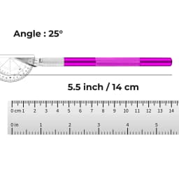 1 Pcs Stainless 1 Pcs Craft Knife with Knife Hobby Knife Exacto 1Steel Exacto Blade Kit, 1pcs Steel 15CM Ruler for Art