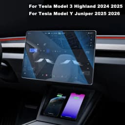 for Tesla Model Y Juniper 2025 2026 Model 3 Highland 2024 2025 Tempered Glass Film Protector Rear Center Control Protective