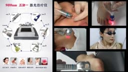 Diode Lase Multifunctional Beauty Instrument for Removing Redness Nail Fungus Pain Relief Skin Regeneration Eczema Herpes
