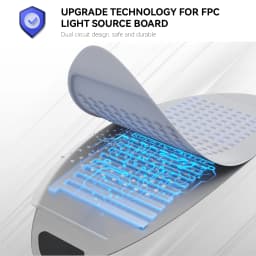 Hello Face L6 LED Light Mask 720pcs 630nm Red Light & 850nm NIR Light Skin-friendly Fabric Body Care Machine 510K /CE