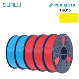 SUNLU 5KG 3D AntiString PLA/PLA Meta/High Speed PLA Filament 1.75mm 1KG/Roll 3D Printer Neatly Wound 3D Filament for 3D Printer