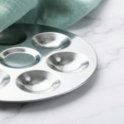 Aluminum Paint Palette, Lightweight Metal Mixing Tray for Watercolor Acrylic Oil, Portable Artist Pigment Palette with Multiple