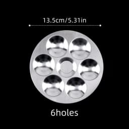Aluminum Paint Palette, Lightweight Metal Mixing Tray for Watercolor Acrylic Oil, Portable Artist Pigment Palette with Multiple