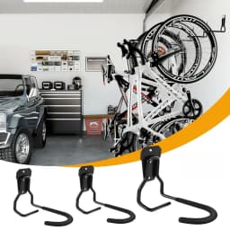DOMEN Bike Stands Bike Wall Mount Iron Rack Bicycle Wall Stand Hook Bicycle Garage Holder Bicycle Display Storage Hanger Kit