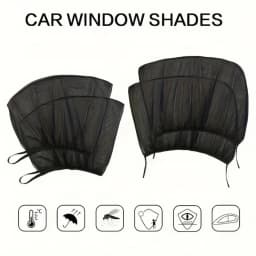 Car SUV Special Car Sun Visor Anti-Mosquito Insulation UV Glass Sunscreen Net