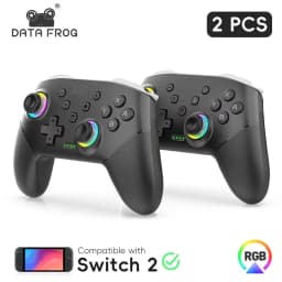 DATA FROG S80 Pro 2PCS Wireless Game Controller For Switch 2 / Switch OLED / Switch Lite Console Gamepad For PC