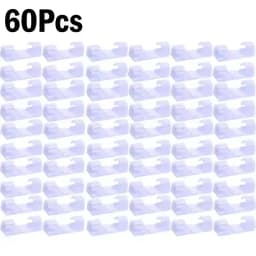 Cable Clips Organizer Drop Wire Holder Cord Management Self-Adhesive Cables Manager Fixed Clamp Wire Winder For Home Office Car