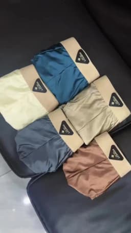 Men's Ice Silk Nylon Briefs 1/3 Pcs Set Soft Breathable Comfortable Underwear with High Elastic Mesh Crotch Shorts