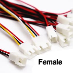 10-100PCS XH2.54 2/3/4/5/6 Pin Pitch 2.54mm Wire Cable Connector XH Plug Male & Female Battery Charging Cable 200MM Length 26AWG