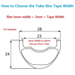 Bicycle Tubeless Rim Tape 50 Meters 21/23/25/27/29/31mm Width MTB Road Bike Wheel Carbon Wheelset Tubular Gluing Tape Bike parts