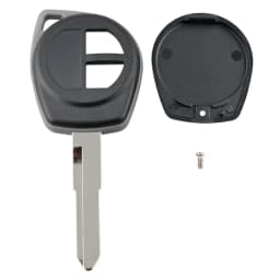 2 Buttons Auto Car Key Fob Case Shell Replacement Remote Cover with HU87 Blade Fit for SUZUKI IGNIS ALTO SX4 VAUXHALL AGILA