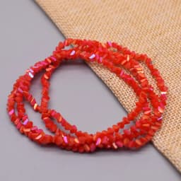 Yanqi 38 Color High quality Triangle Crystal Beads 4mm 130pcs Loose Crystal Glass Beads For Jewelry Making DIY Earring Necklace