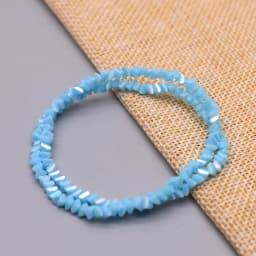 Yanqi 38 Color High quality Triangle Crystal Beads 4mm 130pcs Loose Crystal Glass Beads For Jewelry Making DIY Earring Necklace