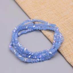 Yanqi 38 Color High quality Triangle Crystal Beads 4mm 130pcs Loose Crystal Glass Beads For Jewelry Making DIY Earring Necklace