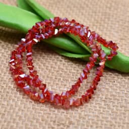 Yanqi 38 Color High quality Triangle Crystal Beads 4mm 130pcs Loose Crystal Glass Beads For Jewelry Making DIY Earring Necklace