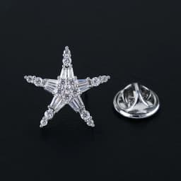 High-Grade Fashion Crystal Hexagram Six-Pointed Star Brooch Hijad Lapel Pin Corsage Collar Scarf Buckle Women Men Accessories