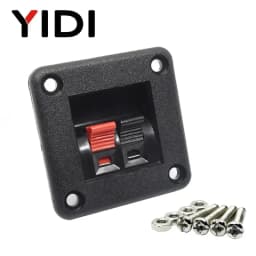 2pcs 6pcs 10pcs 2 3 4 Positions Connector Terminal Push In Jack Load Spring 4 Poles Audio Speaker Terminals Plug Socket Clip